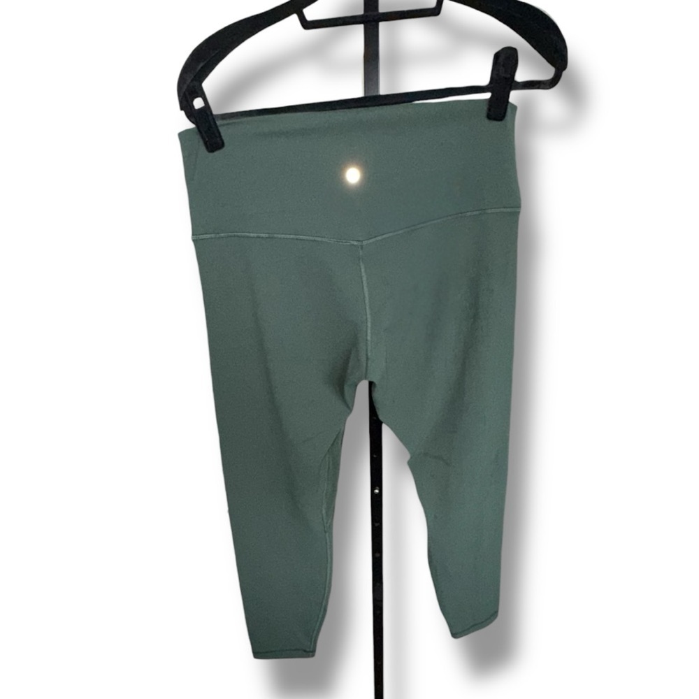 LULULEMON Align High-Rise Pant 25" - Rainforest Green / Size 14 - Picture 3 of 10